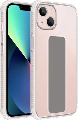 Obrázek produktu pro Cadorabo ochranné pouzdro pro Apple iPhone 13 v šedém TPU silikonovém krytu s funkcí stojánku