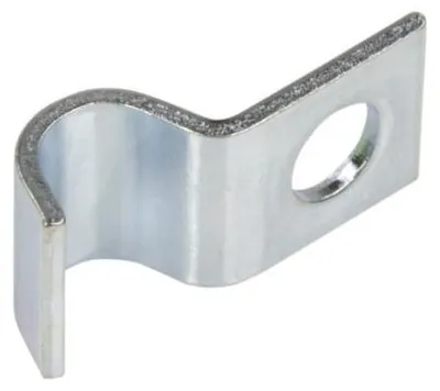 Imagen del producto de OBO BETTERMANN. Abrazadera de fijación OBO, modelo 1015, 8 G, de un solo lado, para tubo de 8 mm, acero galvanizado, código de producto 1009052