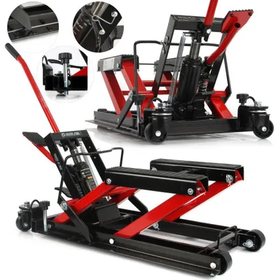 Obrázek produktu pro MAR-POL Hydraulický zvedák na motorku, čtyřkolku, 680 kg M80109A