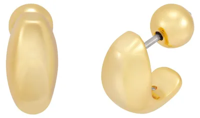 Produktbild von Michael Kors Premium Damen Silberfarbenes Messing Ohrring, MKJ8604040