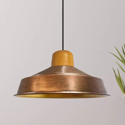 Produktbild von Pendelleuchte | Asletl Industrielle | Metall Kücheninsel Industrial Vintage Hängelampe Esstisch Deckenpendelleuchte aus Holz