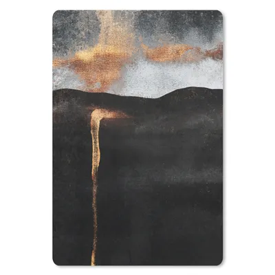 Produktbild von MuchoWow® Mauspad Mousepad Abstrakt - Gold - Chic - Schwarz - Grau 40x60 cm - Mousepads - Maus Mat - Pad - Mausunterlage - Schreibtisch Accesoire