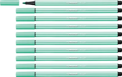Produktbild von Premium-Filzstift - STABILO Pen 68 - 10er Pack - eisgrün