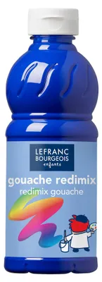 Produktbild von Lefranc & Bourgeois 188140, Blau, Gouache, Flüssigkeit, 500 ml, 1 Stück(e)