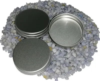 Produktbild von 5 Blechdosen Aluminium 10 ml Schraubdeckel Dose