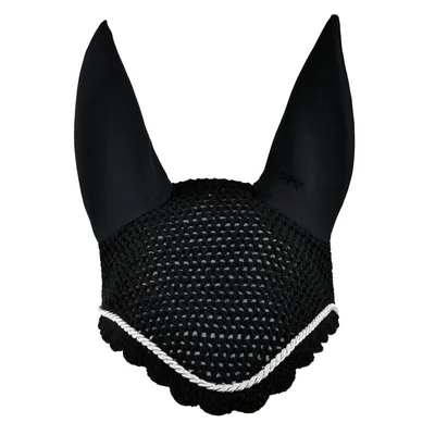 Produktbild von Eskadron Basics Regular Silber Fliegenkopfschutz, Größe:Warmblut, Farbe:schwarz