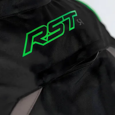 Zdjęcie produktu dla RST S-1 Kurtka Tekstylna Czarny/Szary/Fluozielony Rozmiar L
