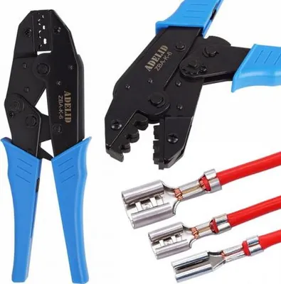 Zdjęcie produktu dla Zaciskarka do konektorów nieizolowanych 0,5-6,0 mm²
