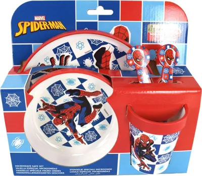 Produktbild von Jídelní sada Spiderman Arachnid Premium 5ks