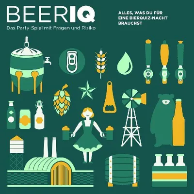 Produktbild von Helvetiq BeerIQ, Kartenspiel, Trivia, 16 Jahr(e)