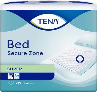 Image de Tena Bed Super 60 x 90 cm - 4 paquets de 35 protections