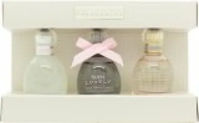 Zdjęcie produktu dla Zestaw upominkowy Sarah Jessica Parker Lovely 10ml Lovely Sheer EDP + 10ml Born Lovely EDP + 10ml Lovely EDP