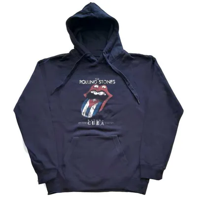 Obrázok produktu pre The Rolling Stones Havana Cuba Navy Blue L Mikina