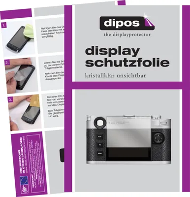 Produktbild von 1x Schutzfolie für Leica M11 klar Displayschutzfolie Folie Display Schutz dipos