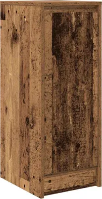 Zdjęcie produktu dla Komoda Stare drewno 29,5x34x76 cm Drewno klejone