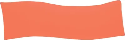 Produktbild von Bezug Billerbeck Sinus Seitenschläferkissen 30x130 cm : Farbe - Orange