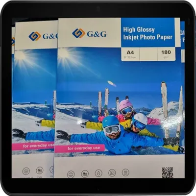 Produktbild von G&G A4 180g Fotopapier Glossy - Einseitig - 200Blatt - >> "Für alle Tintenstrahldrucker geeignet" <<