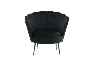 Produktbild von Venture Home Akzentstuhl Calais Schwarz