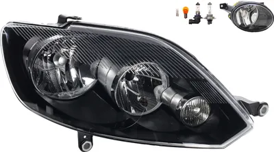 Productafbeelding van Koplampen Osram Night Breaker Laser, geschikt voor VW Golf V 1K 5M R + mistlamp + richtingaanwijzer. Onderdeelnummers: 5M1941006G, 5M1941030G, 5K0941700F, 5K0941700. Johns