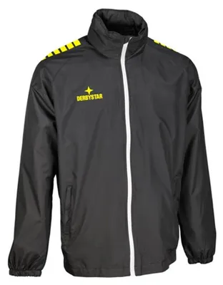 Produktbild von Derbystar Allwetterjacke Madrid L schwarz gelb