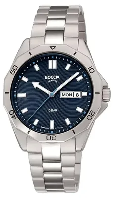 Produktbild von Boccia 3680-03 Titan-Herrenuhr mit Saphirglas 10 bar
