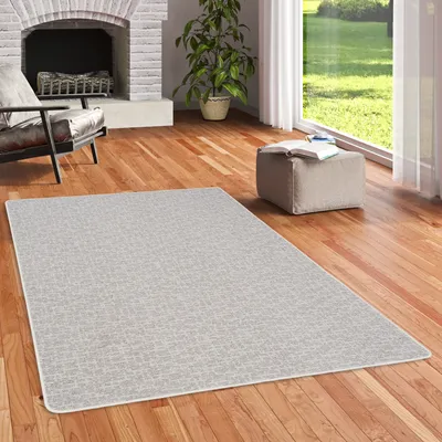 Produktbild von Schlingen Designer Teppich Niva Creme, Größe:100x400 cm