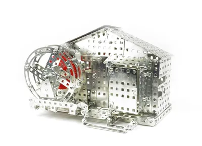 Produktbild von TRONICO Profi Serie WASSERMÜHLE Metallbaukasten mit Solar-Antrieb, 1:16