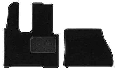 Image de Tapis auto en moquette noire pour: Mercedes Actros MP4 0 cabine large