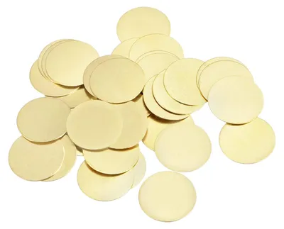 40 Messing-Sterne, DIY-Tags, 20 mm, für Basteln & Deko