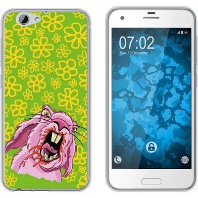 Produktbild von PhoneNatic Case kompatibel mit HTC One A9s Silikon-Hülle Ostern M5