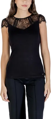 Image de Blouse Morgan De Toi pour femme, noire 488265 : Taille - XS Taille : XS