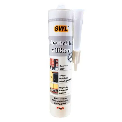 Obrázek produktu pro Silco Silikon neutrální jednosložkový 310 ml bílý