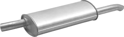 Produktbild von HELLA 8LD 366 030-891 Endschalldämpfer für OPEL Kadett E Caravan (T85) Auspuff
