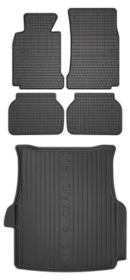 Immagine prodotto di Tappetini gomma SolidPRO + baule DryZone per BMW 5 E39 1996-2003 5 pezzi