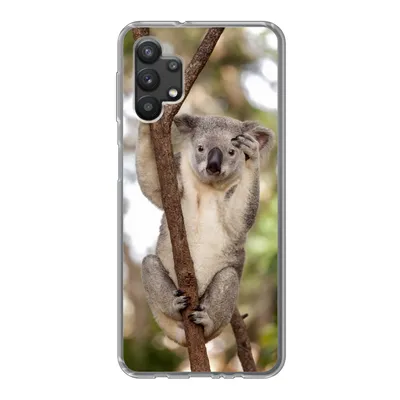 Produktbild von MuchoWow® Handyhülle Schutzhülle Hülle für Samsung Galaxy A32 5G Koala - Äste - Tier - Kinder - Jungen - Mädchen Silikon Softcase Handy Hülle - Softcase