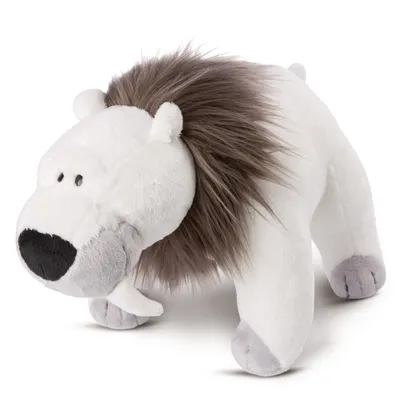 Produktbild von NICI Stone Age Friends Säbelzahneisbär stehend 46644 - NICI Säbelzahneisbär 31cm