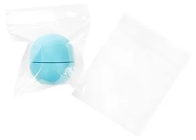 Produktbild von Druckverschlussbeutel mit Euroloch 7.5x7.5cm Transparent PP 50 Mikron (100 Stück)