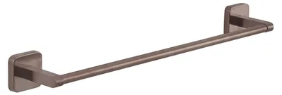 Produktbild von Handtuchhalter Bad 45 cm Roségold, Wandmontage mit Schrauben oder Klebeband, Edelstahl und Cromall, Tahiti