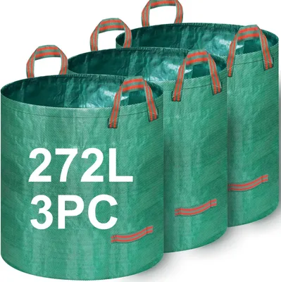 Produktbild von Tuinafvalsäcke, 272 Liter, mit Handgriffen, Polypropylen, für Gartenabfälle