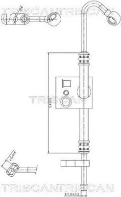 Zdjęcie produktu dla Przewód Wspomagania Bmw E39 520/523/528 97-00