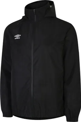 Produktbild von Umbro - "Total" Jacke, wasserfest für Herren - Training UO1865 (S) (Zinnoberrot/Schwarz)
