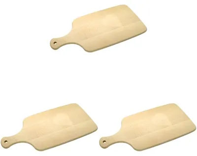 Productafbeelding van Houten snijplank van beukenhout, serveerplankje, bruin, 1 stuk