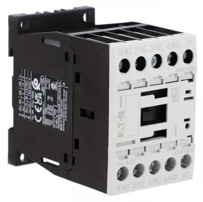 Produktbild von Moeller DILA-22(24V50/60HZ), Schwarz, Weiß, 8000 V, 0.75 - 4 mm², IEC/EN 60947, EN 60947-5-1, VDE 0660, UL, CSA, 16 A, 24 - 60 V