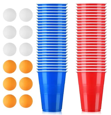 Becherset 30-tlg., Acryl-Partybecher 500 ml