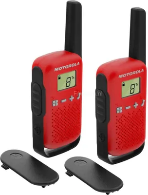 Image de Motorola TALKABOUT T42 radio bidirectionnelle 16 canaux Noir, Rouge