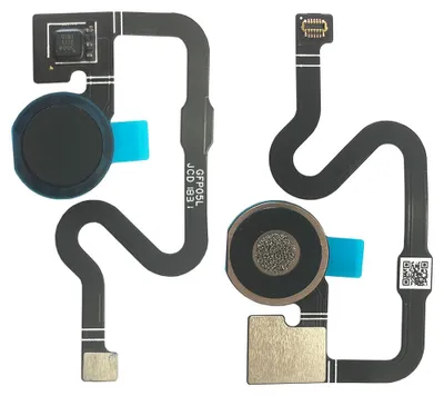 Productafbeelding van Voor Google Pixel 3A: Vingerafdruksensor, zwart, flexibel, home-knop