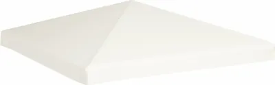 Zdjęcie produktu dla vidaXL Pavilion roof 310 g/m² 3x3 m kremowa biel