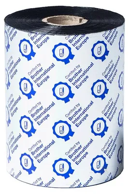 Produktbild von BROTHER Band Wachs Premium 110mm x 600m, 6er