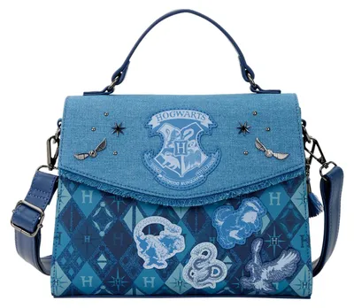 Produktbild von Loungefly Warner Bros Harry Potter Denim Crossbody Bag