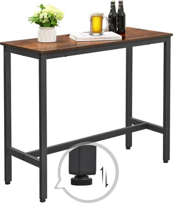 Obrázek produktu pro Vysoký barový kuchyňský stolek LOFT 100 cm